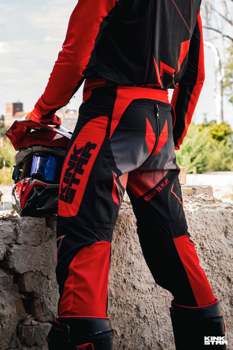 Tripex Pants black/red