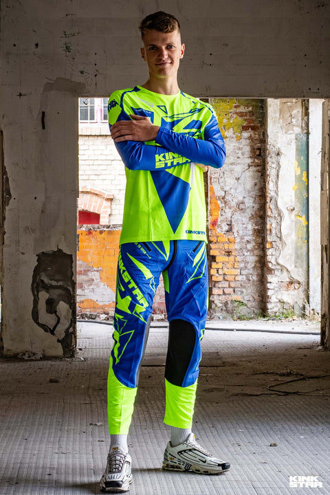 Tripex Pants yellow/blue