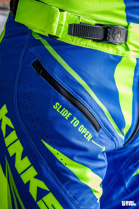 Tripex Pants yellow/blue